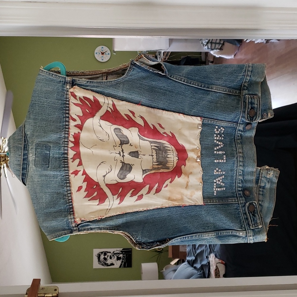 Vintage 80's Spinal Tap Battle Vest